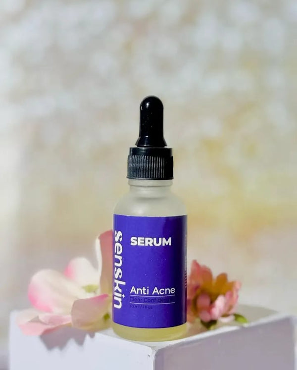 "Senskin Skincare Combo – Facewash, Moisturizer & Anti-Acne Serum"