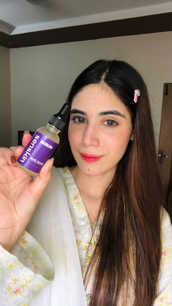 "Senskin Clear Skin Duo – Anti-Acne Serum & Triple Action Facewash"